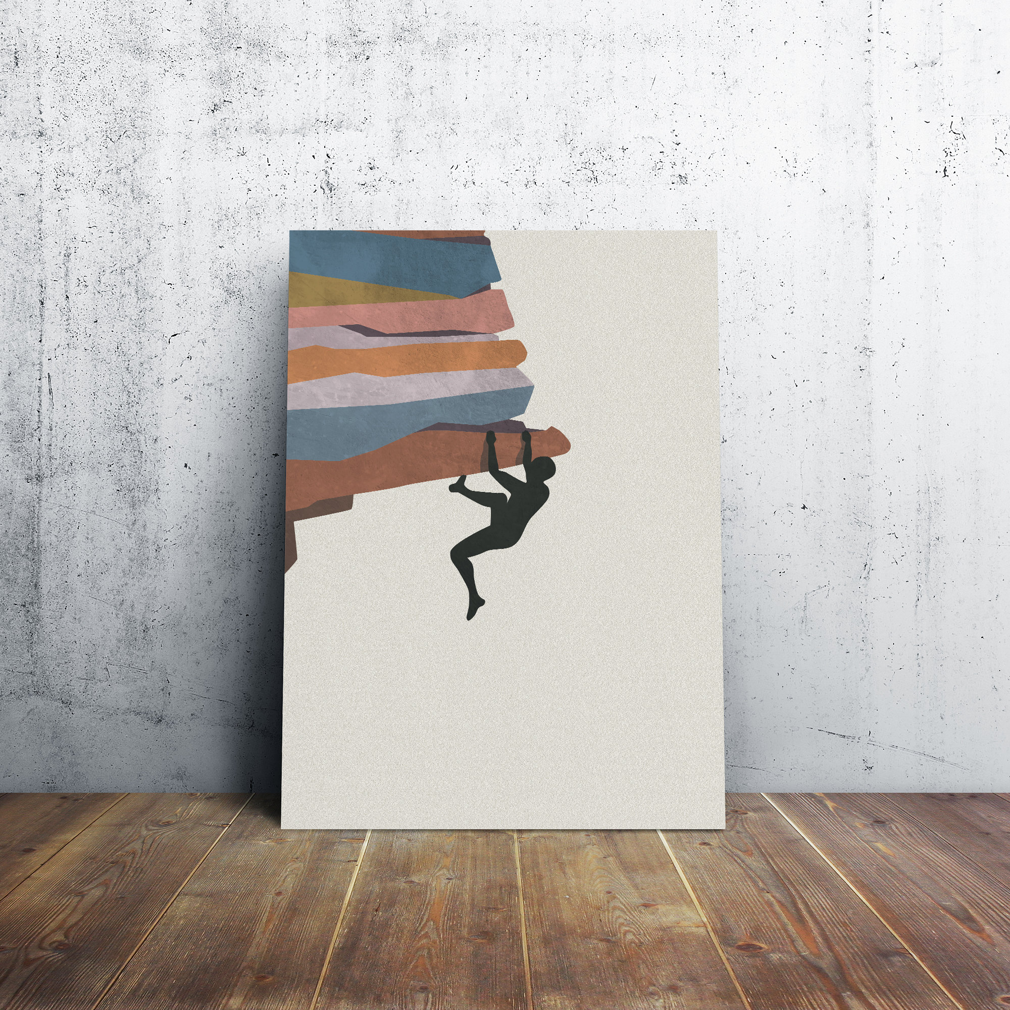 The Gunks Climber Wall Art Print Decor the Shawangunk | Etsy