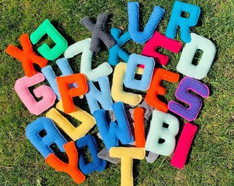 letters complete alphabet crochet pattern