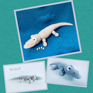 Crocodile Crochet Pattern Amigurumi