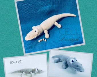 Crocodile Crochet Pattern Amigurumi