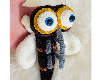Patrón Amigurumi Mosquito A Crochet