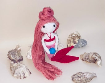 Mermaid crochet pattern