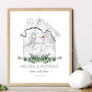 Makramee Geschenk für Kunden, benutzerdefinierte Hauskarte, Einweihungsgeschenk, neues Zuhause Geschenk, unser erstes Zuhause, Zuhause süßes Zuhause Zeichen