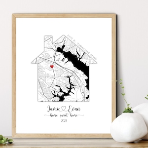 Realtor Geschenk für Kunden, Home Sweet Home Zeichen, Einweihungsparty Geschenk, neues Zuhause Geschenk, unser erstes Zuhause, personalisierte Realtor Geschenk
