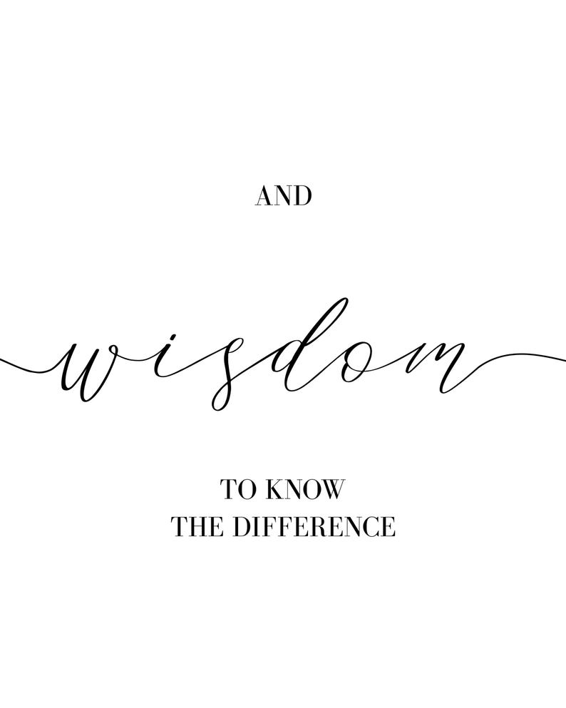 Serenity Prayer Christian Wall Art Set of 3, DIGITAL Download image 3