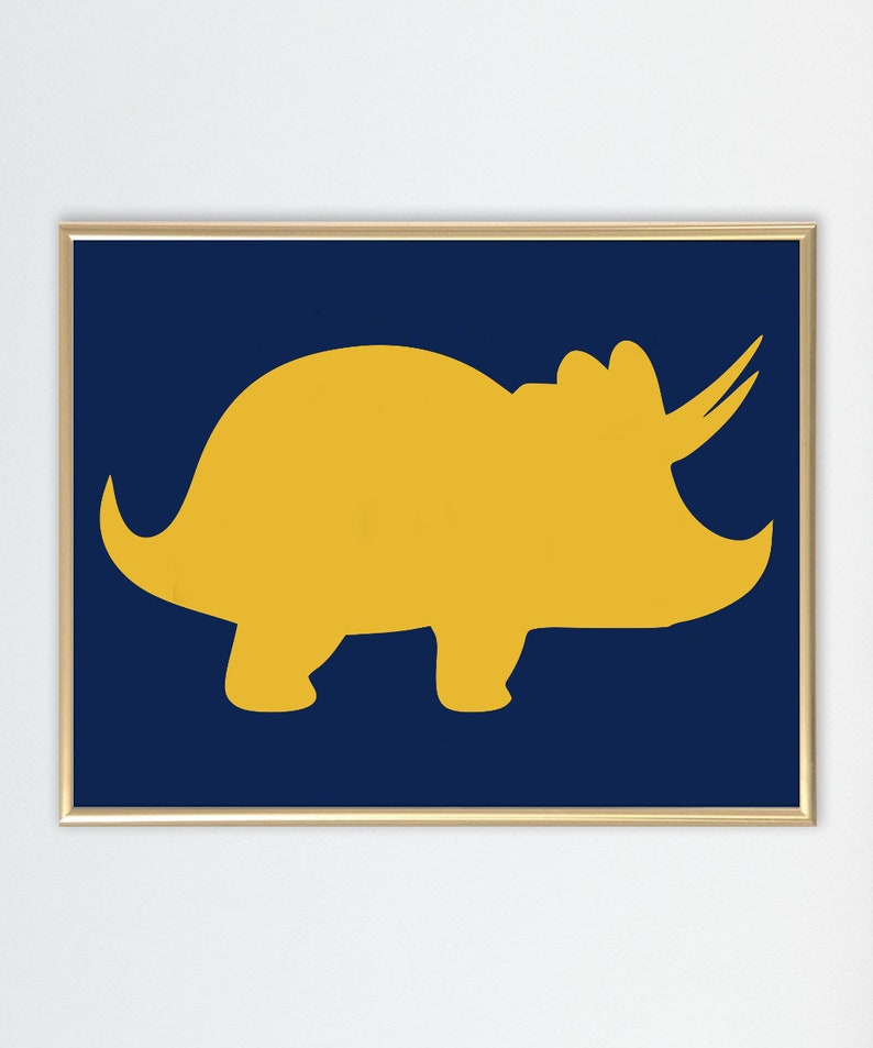 DINOSAUR Wall Art Boy DINOSAUR Nursery Baby Boy Nursery Wall Etsy