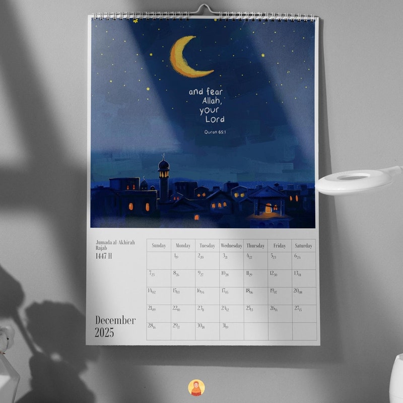 Quran 2025 Calendar Etsy