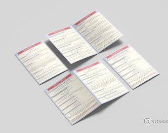 Daily Morning Adhkar from Sunnah | Pack of 1, 5, 10, 25, 50 or 100 cards | اذكار الصباح | Zikr, Dhikr, Supplications, Prayers, Dua