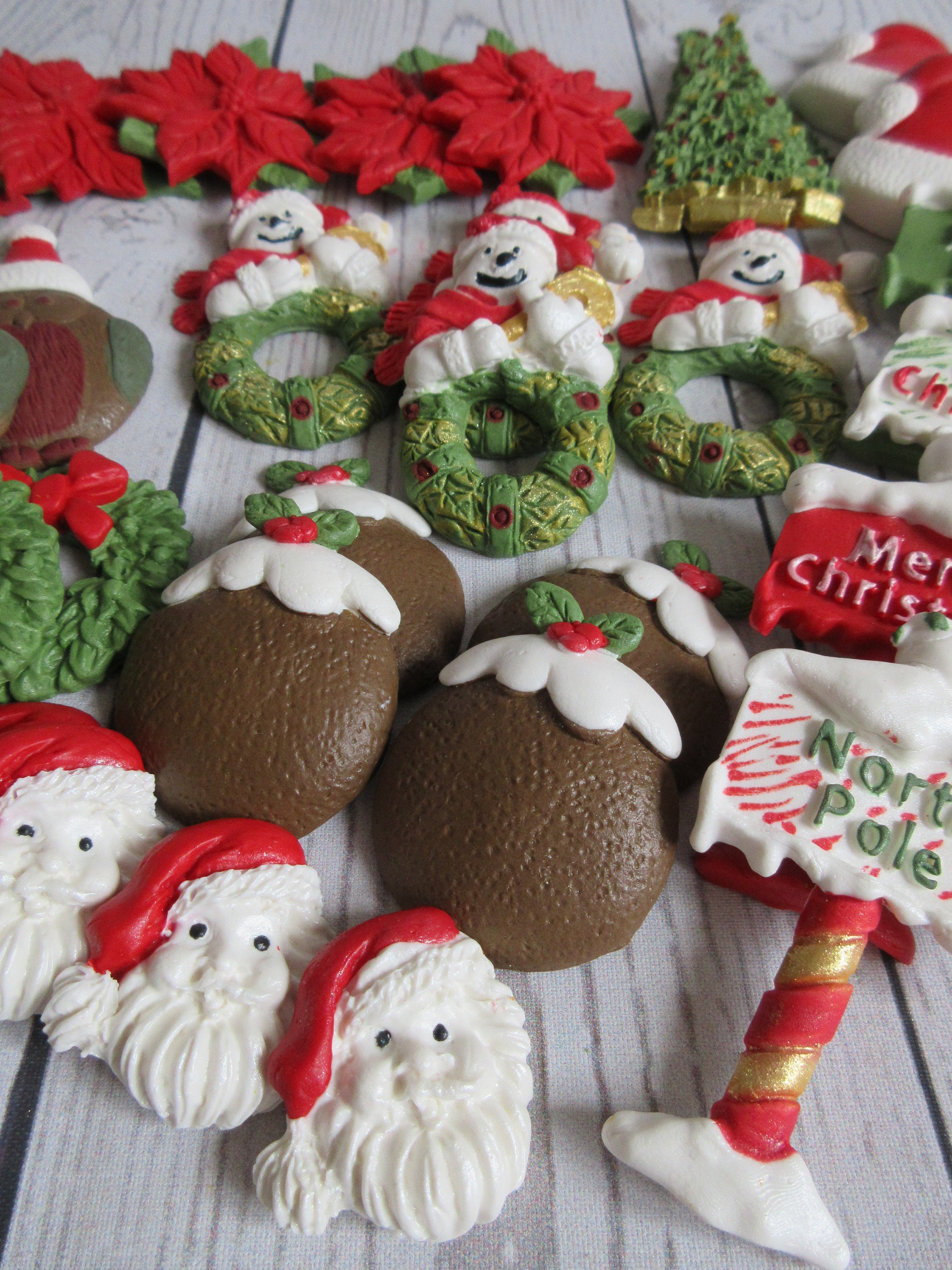 Edible Christmas cake decorations toppers. Edible snowman  Etsy