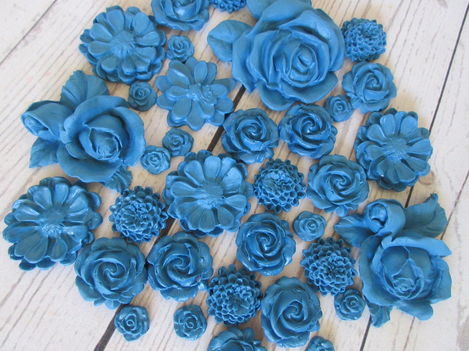 Edible Blue Flowers. Edible Blue Roses. Edible Blue Etsy