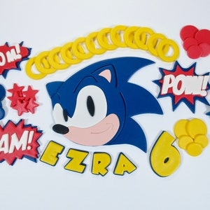 Sonic Cake Topper -  UK