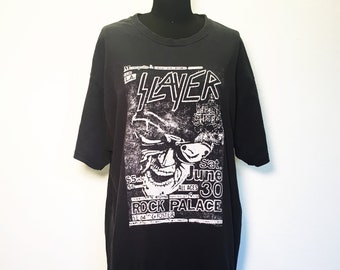 Vintage Slayer Concert T Shirt