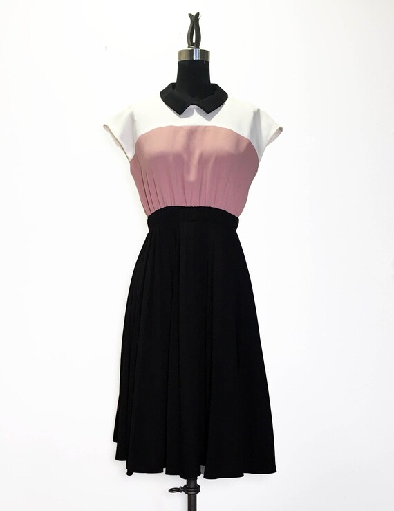 Kate Spade Colorblock Crepe Dress