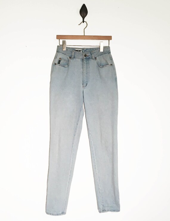 Vintage 90s DKNY "In Women We Trust" Jeans - image 2