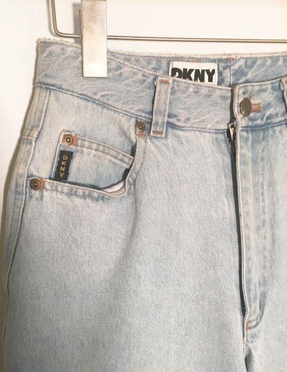 Vintage 90s DKNY "In Women We Trust" Jeans - image 3