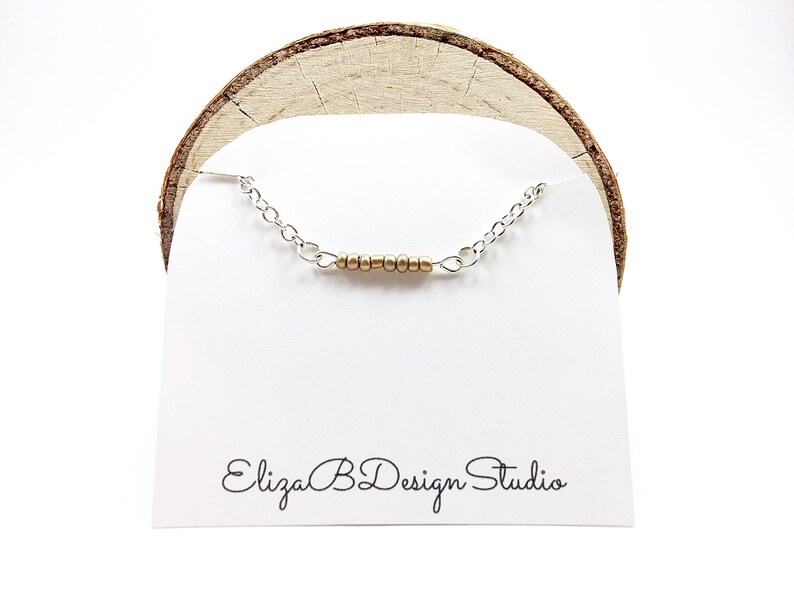 Dainty Bracelet Everyday Bracelet Gold Bar Bracelet