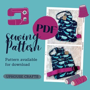 Wearable Hot Water Bottle Cover Sewing Pattern: Hands-Free Design (PDF Pattern)