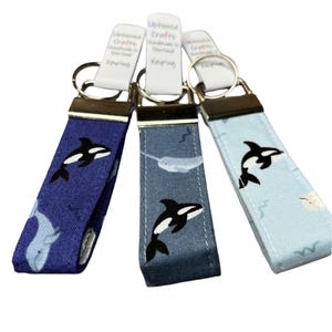 Orca Keyring, Orca Key Chain, Killer Whale, Orca Gift, Whale Keyring, Whale Gifts