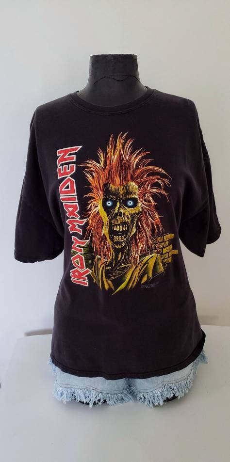iron maiden first album t shirt
