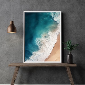 Ocean Print, Surf Print, Ocean Wall Art, Coastal Decor, Ocean Art, Water Print, Beach, Wave Print, Essence of the Sea, Spirit of the Ocean