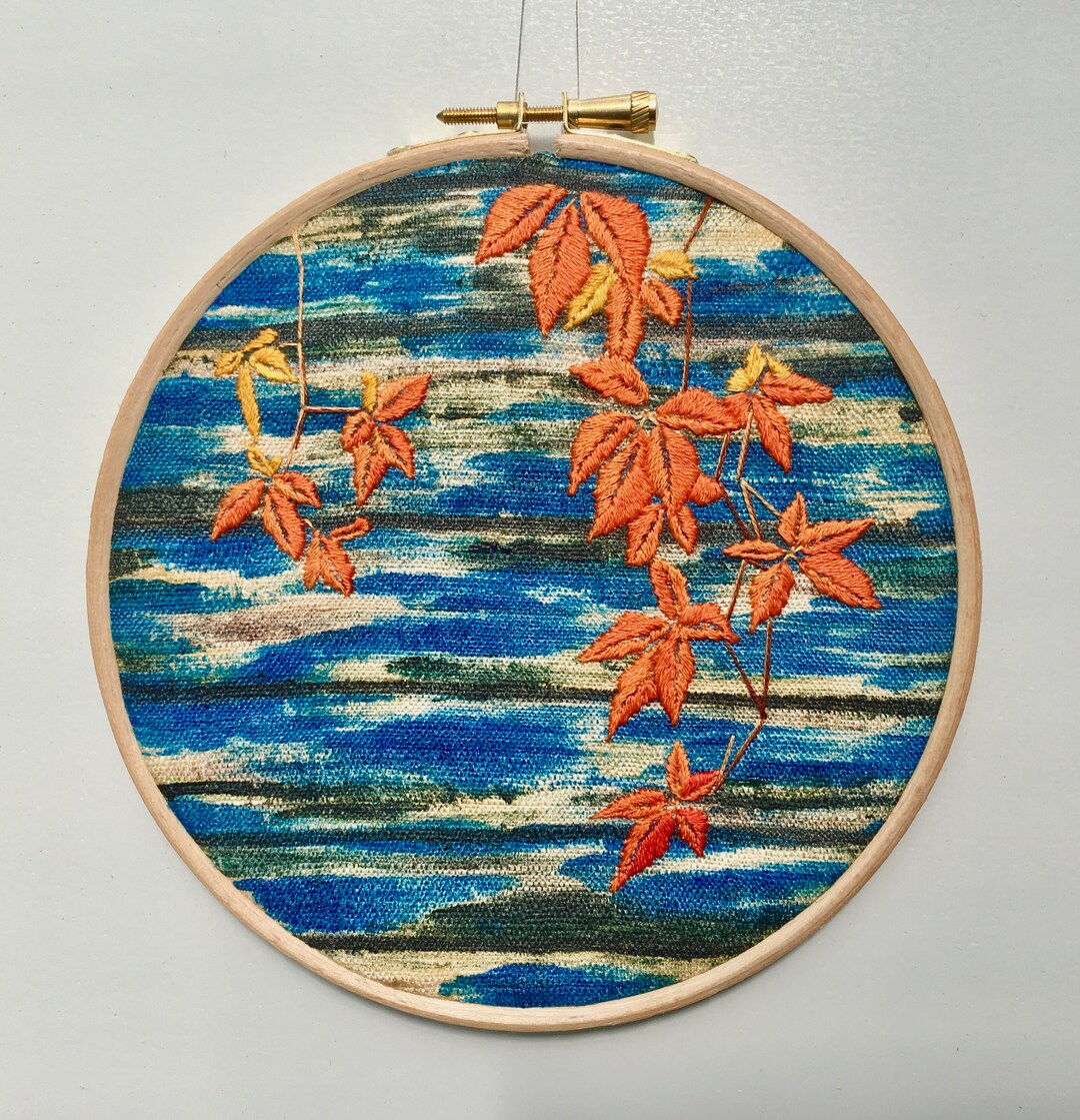 Embroidery Art Wallhanging Embroidery Art Hoop Art Etsy