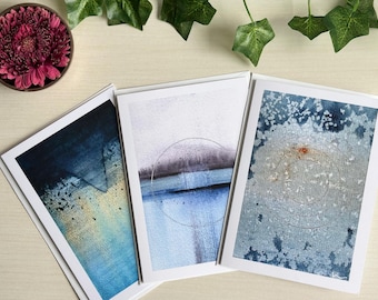 Contemplative Curated Art Collections | Watercolor Card Sets | Geometries of the Field | Eagles Return