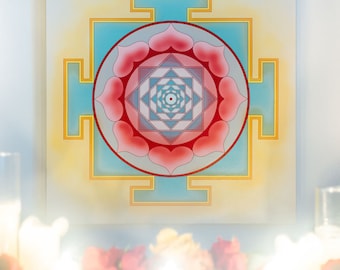 Yantra Art Prints - Shipping to EU, UK and Australia - 24"x24"