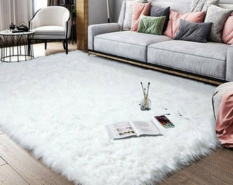 Faux Fur Rug Etsy