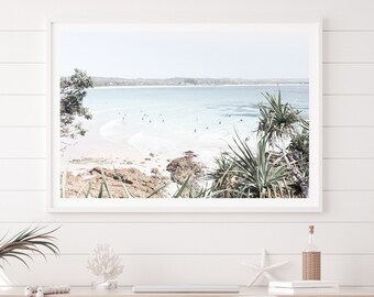 Details about   Byron Bay Sea Beach Art Painting Print Canvas framed ocean Australia 