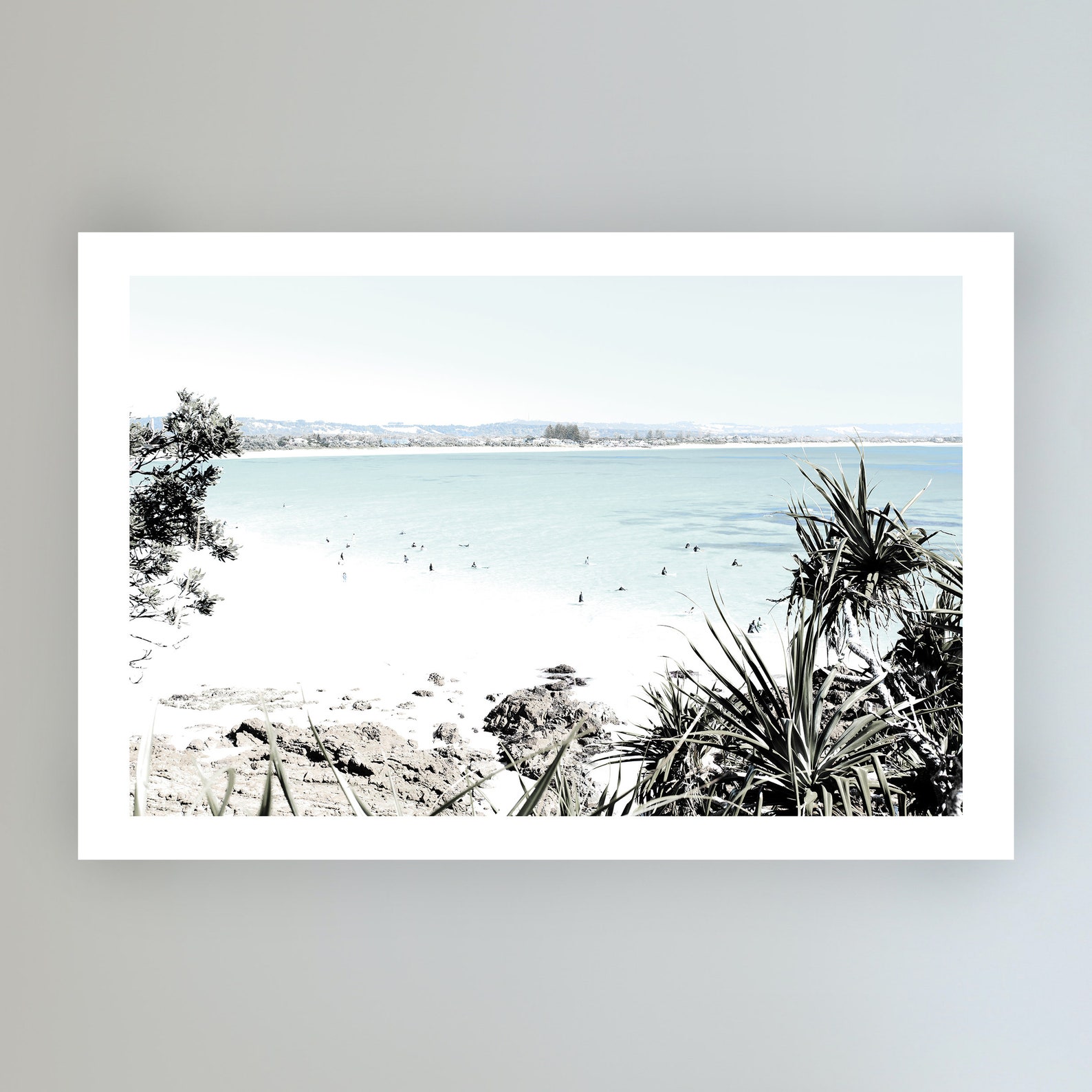 Australian Surf Beach Art Print Australian Coastal Wall Art Etsy