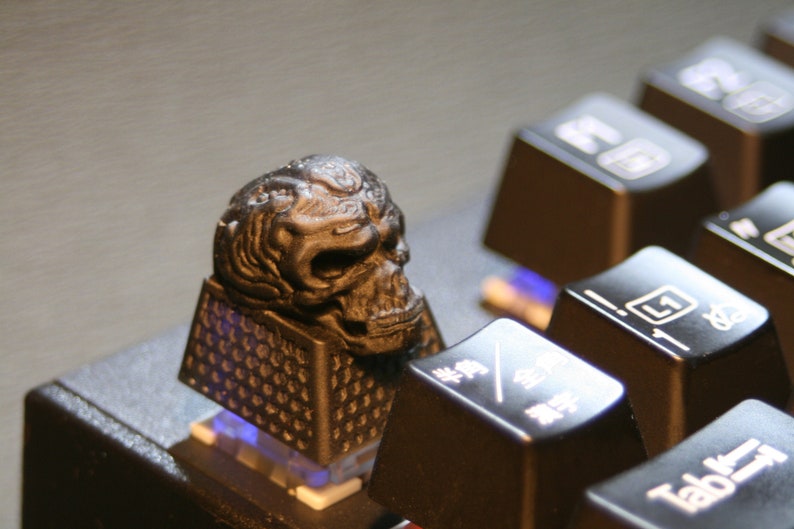 Skull Keycap black - Artisan Keycap,Cherry MX Mechanical Gaming Keyboards