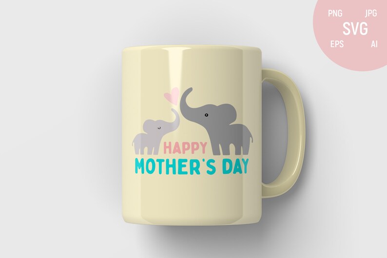 Download Happy mothers day svg Elephant mothers day SVG 1st mothers ...