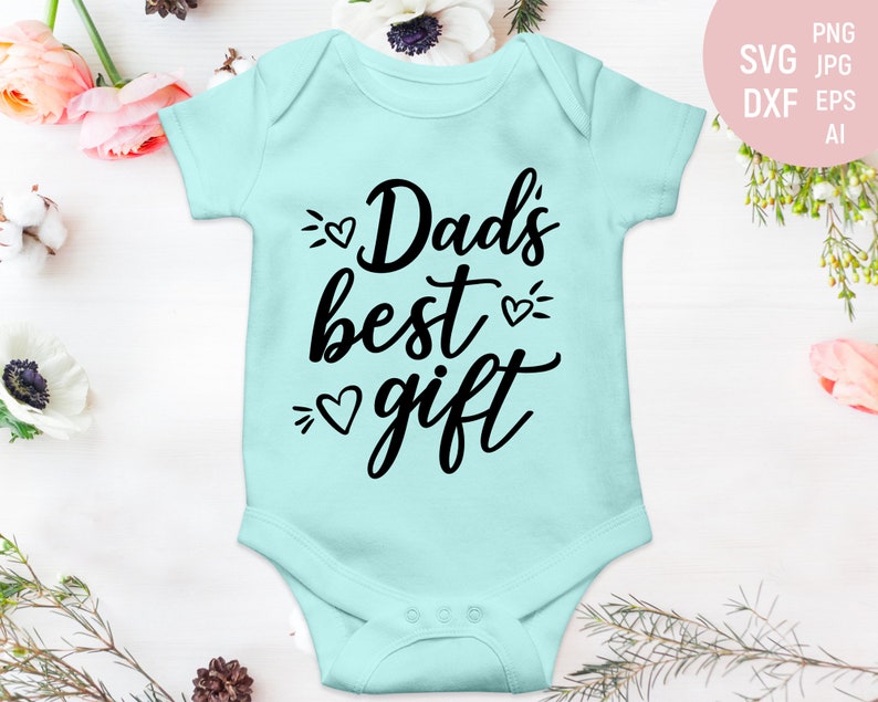 First fathers day svg Father day onesie svg 1st fathers day | Etsy