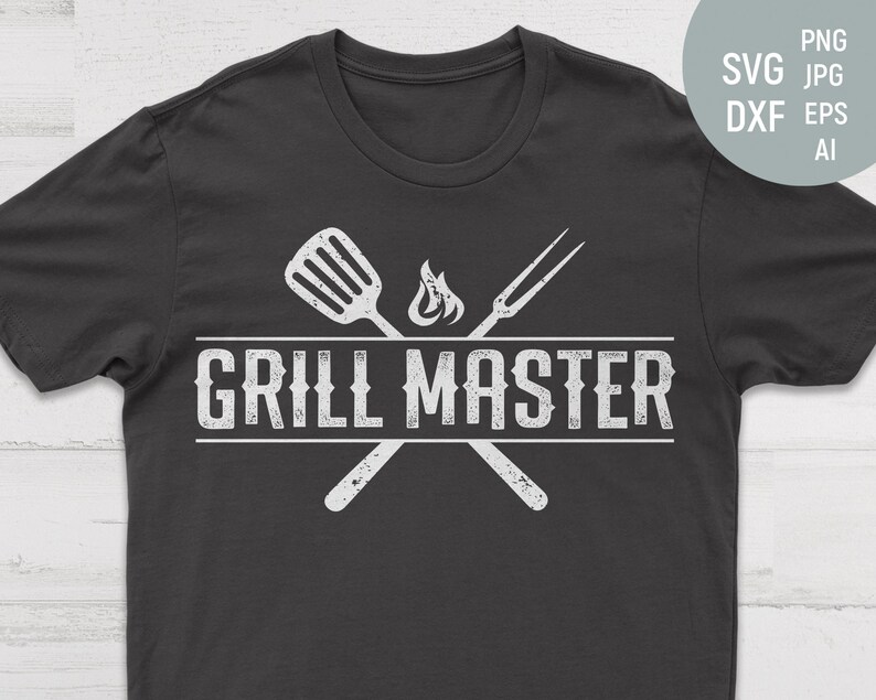 Download Grill Master svg Fathers day svg BBQ SVG dad svg barbeque | Etsy