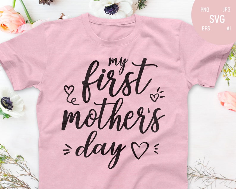 Download Mothers day onesie svg My first mothers day Moms best gift | Etsy