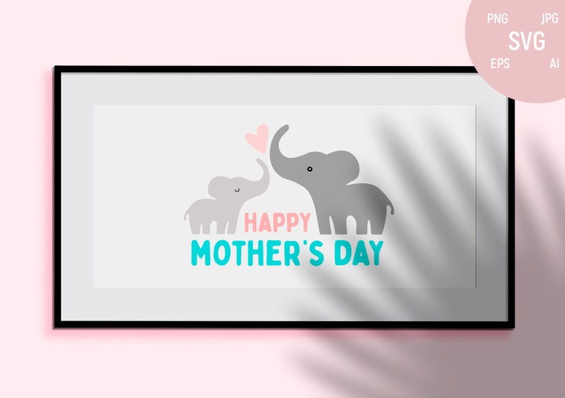 Download Happy mothers day svg Elephant mothers day SVG 1st mothers ...