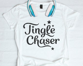 Tingle Chaser SVG, ASMR Gift, T-Shirt Design (Digital Download)