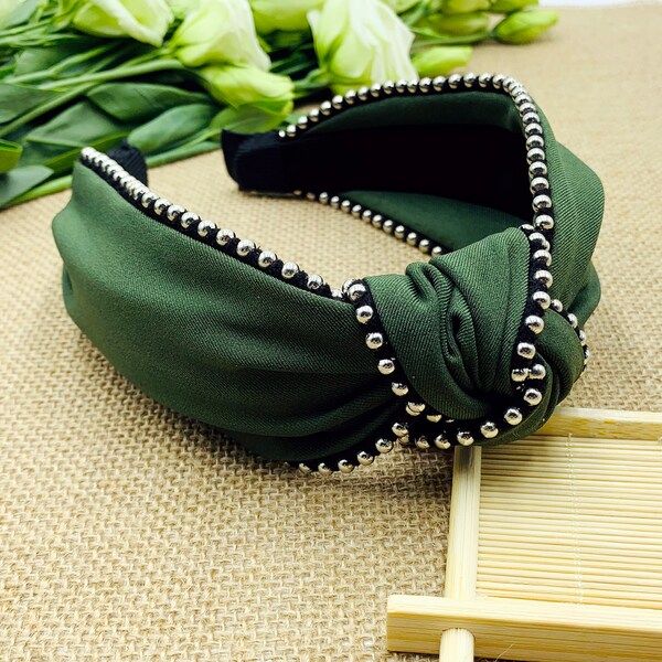 Knotted Headband Etsy