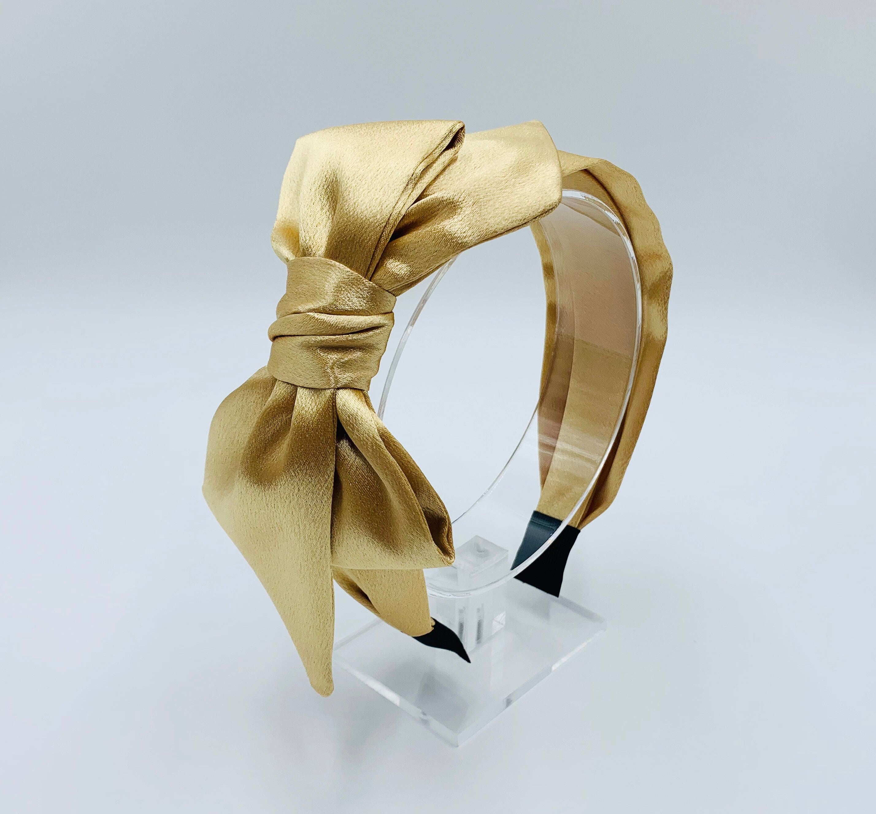 Satin Gold Bow - Etsy display picture 3