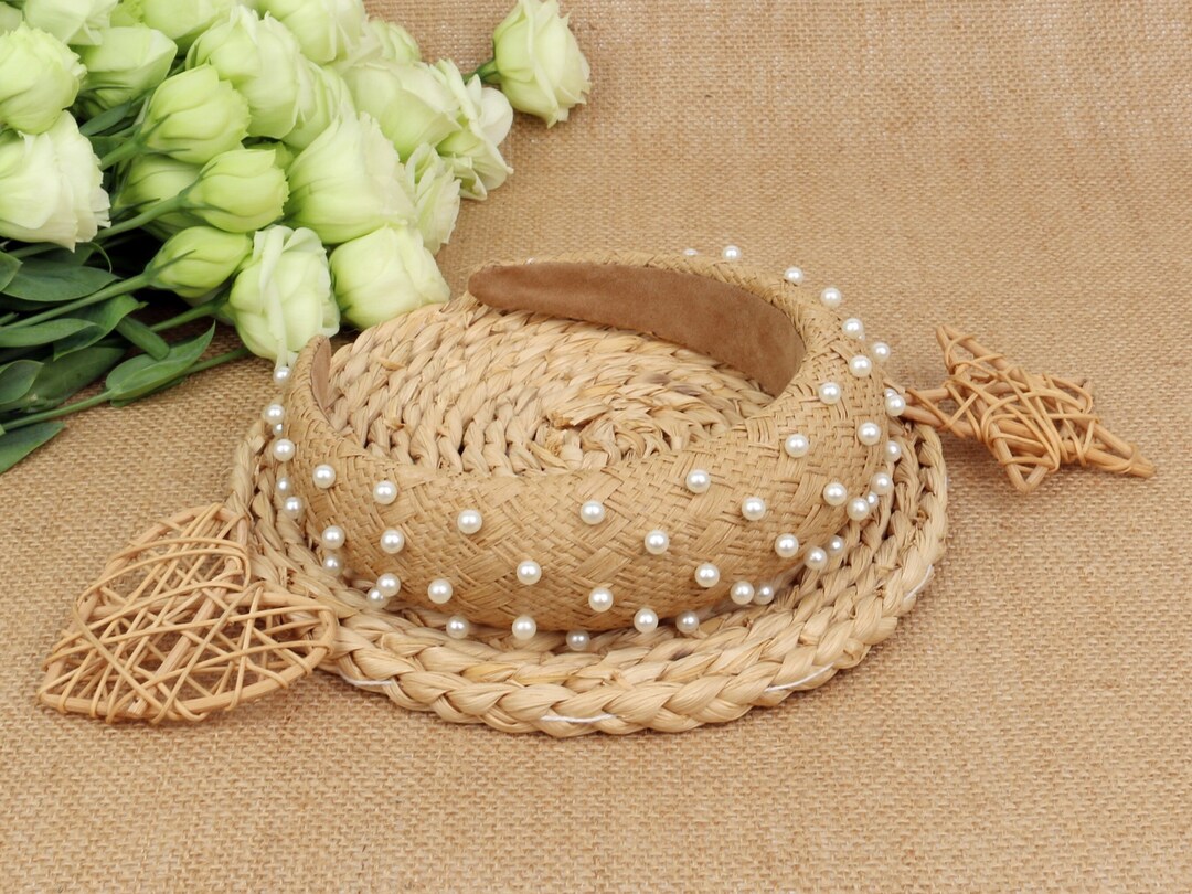 4PCS Headbands For Women And Girls Pearl Non-Slip Wide Padded Headbands Cute And - View #9