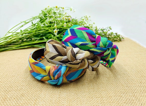 Colorful Ribbon Knotted Headband,ribbon Headband,original 