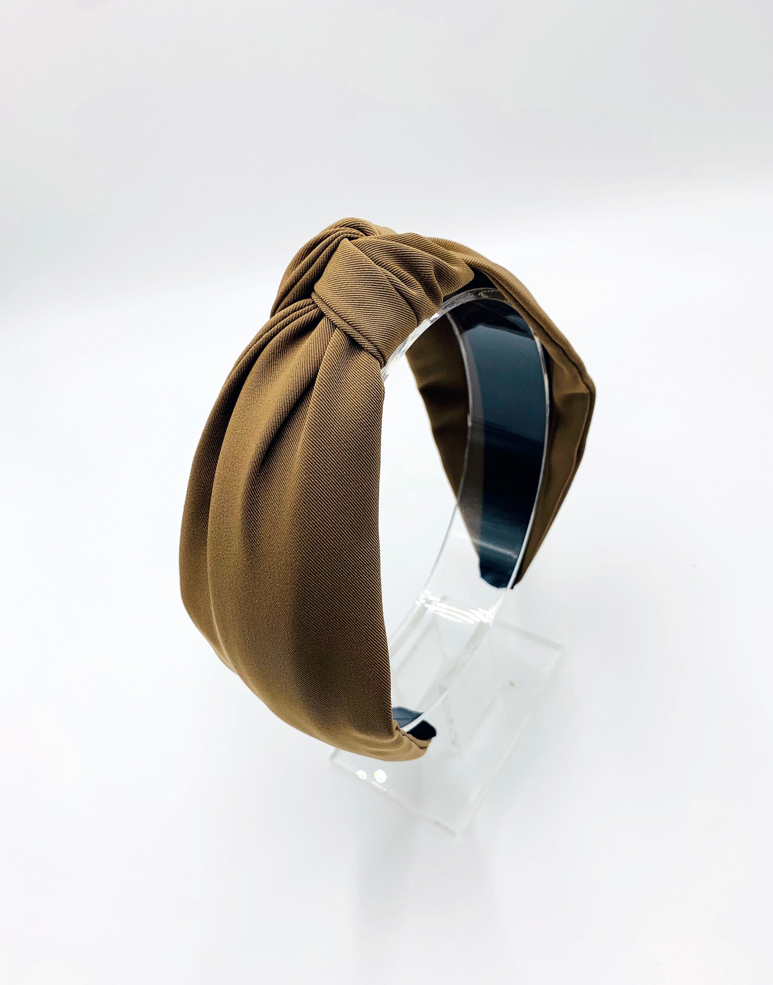 Brown - Fabart Knotted Hair Band 12