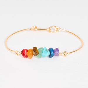 Seven chakra bracelet, healing crystal bracelet, Spiritual yoga meditation Bracelet, Natural gemstone bracelet, Protection bracelet