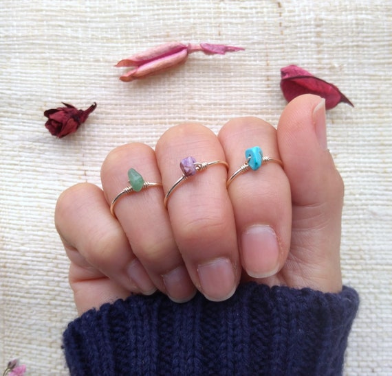Adjustable 2024 crystal ring