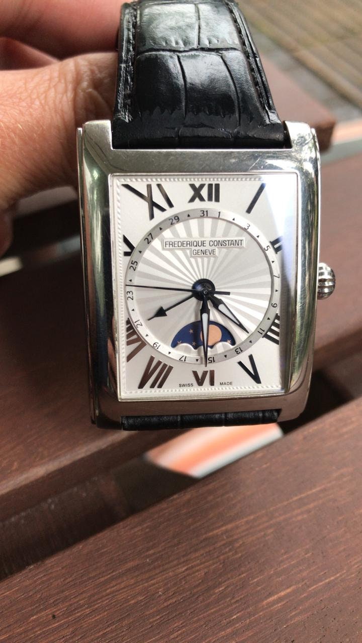 Frederique Constant heren horloge | Etsy België