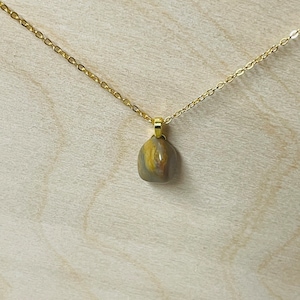 Jasper Pendant Necklace