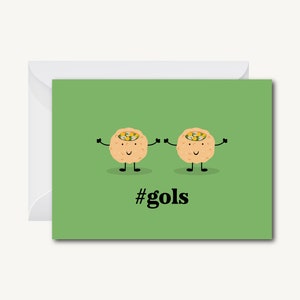 Gols - Carte de voeux (desi, indienne, pakistanaise, pendjabi, sud-asiatique)