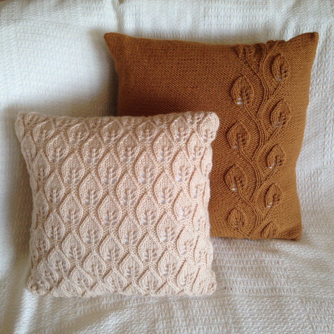 PDF KNITTING PATTERN Pillow Cover Knitting Pattern Knitted Etsy