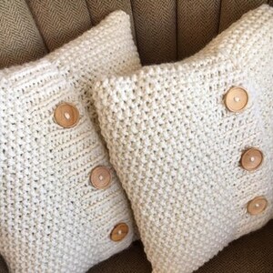 Knit pattern pdf, knit pillow cover pattern, Super Simple Seed Stitch Pillow Cover in 6 sizes PDF KNITTING PATTERN image 7