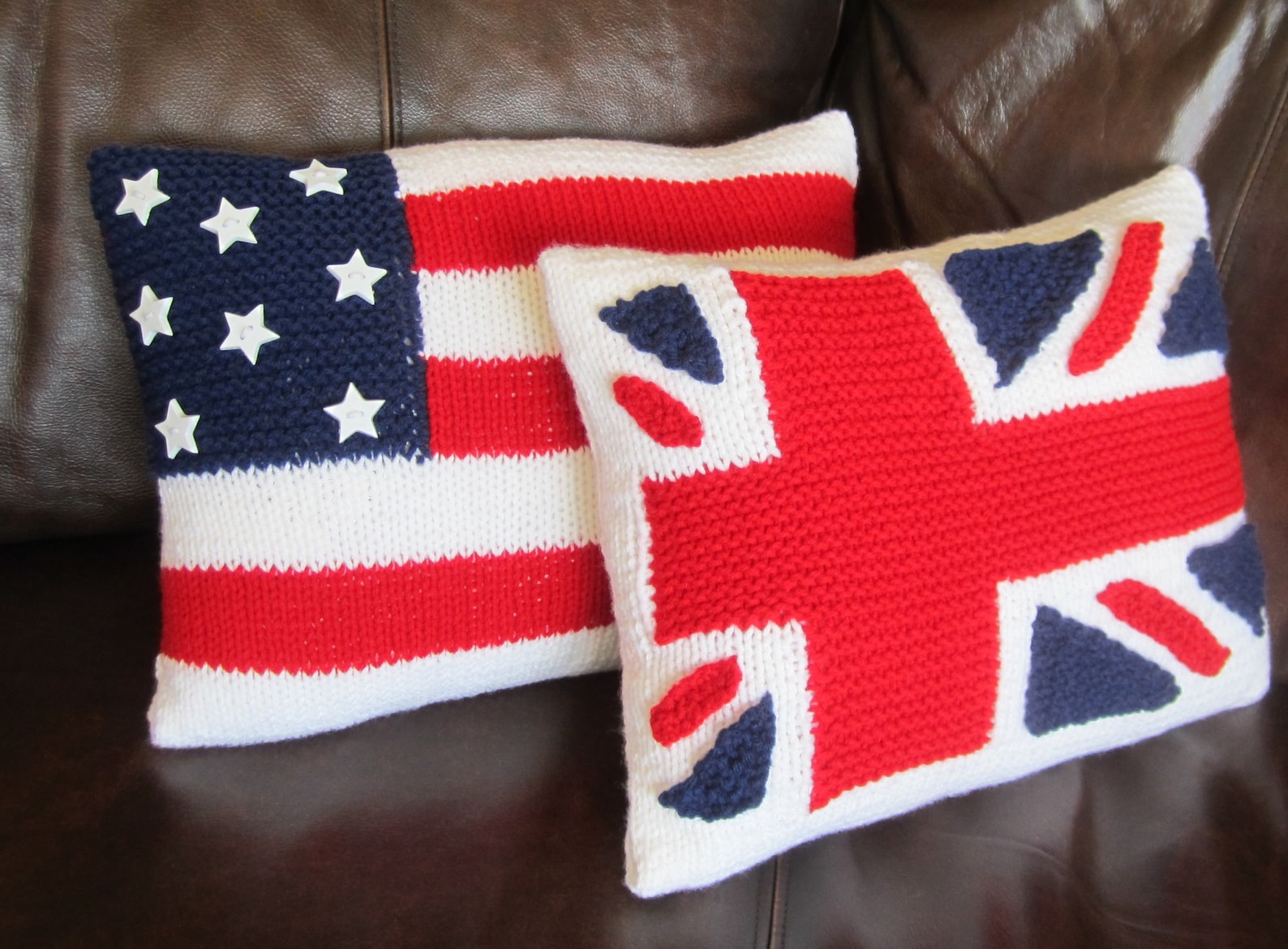 PDF KNITTING PATTERN American Flag Knitting Pattern Etsy
